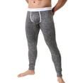 thumbnail image 1 of Pants For Men Autumn Winter Comfortable Thermal Warm Fitting Bottompants Leggings Pants, 1 of 6