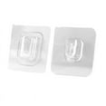 thumbnail image 1 of Double Strong Suction Cup Hooks with Transparent Tape for Wall Hanger Pa Prof H7A3, 1 of 1