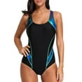 thumbnail image 1 of Charmo Women's One Piece Padded Swimsuits Exercise Racing Maillot Bathing Suit, 1 of 7