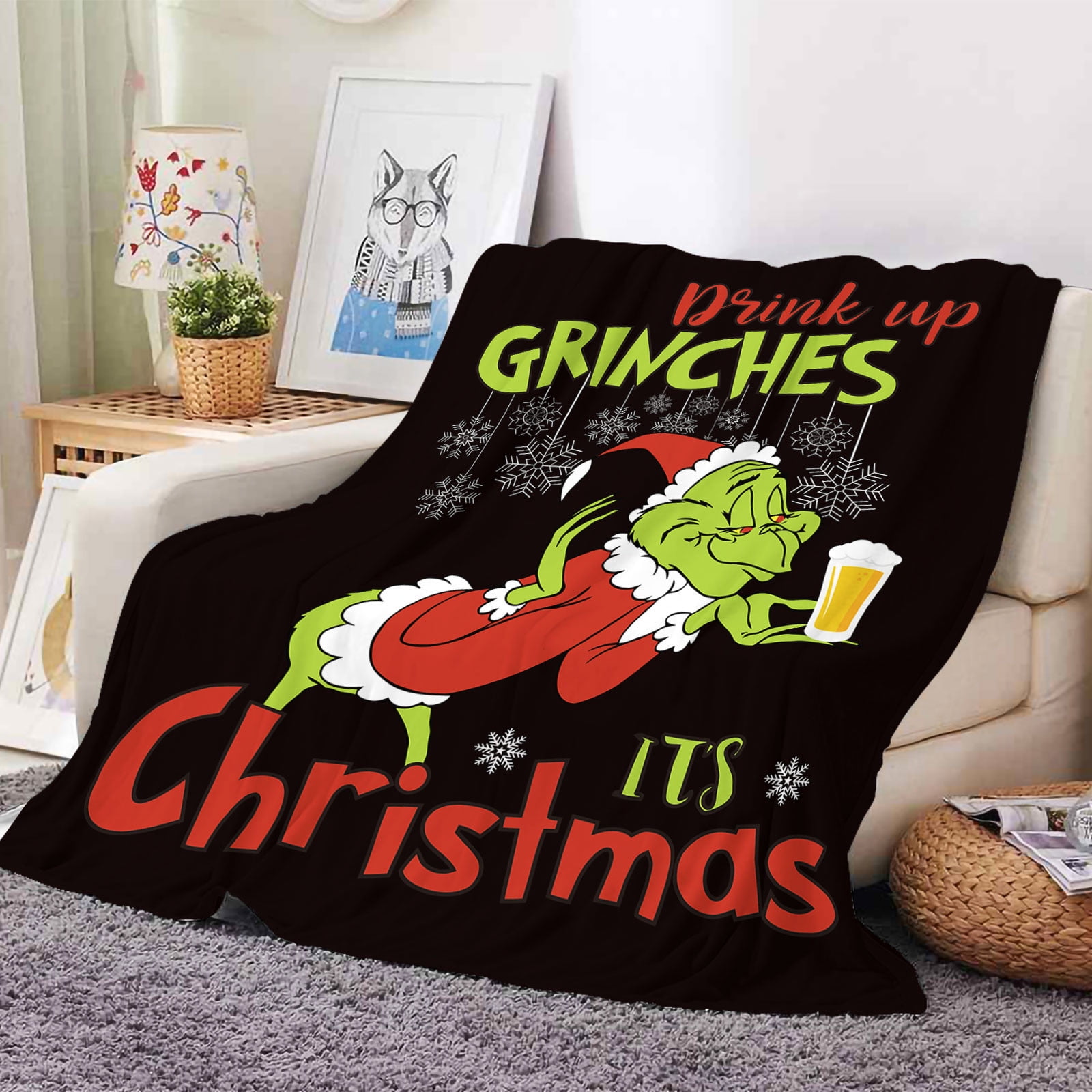 Mainstays Giant Oversized Plush Throw Blanket 60 x 72