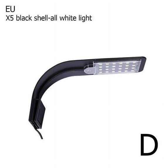 Slim Aquarium Fish Tank LED Light Aquatic Plant Clip-on Lamps Q2L4