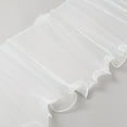thumbnail image 1 of 1bag 5 Yards Polyester Pleated Lace Trim Ruffled Lace Ribbon for Bouquet Wrapping Gift Decoration White 10-5/8~10-7/8 inch(270~275mm), 1 of 2