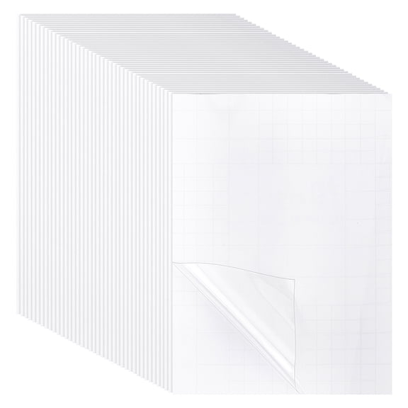 1bag A5 PET Plastic Lamination Sheets Self Adhesive Photo Protective Transparency Film Rectangle Clear 214x150x0.2mm 100pcs/bag