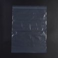 thumbnail image 1 of 1bag Plastic Zip Lock Bags Resealable Packaging Bags Top Seal Self Seal bag Rectangle White 44x31.8cm Unilateral Thickness: 2.1 Mil(0.055mm) Inner Measure: 31.7x41.9cm 100pcs/bag, 1 of 2