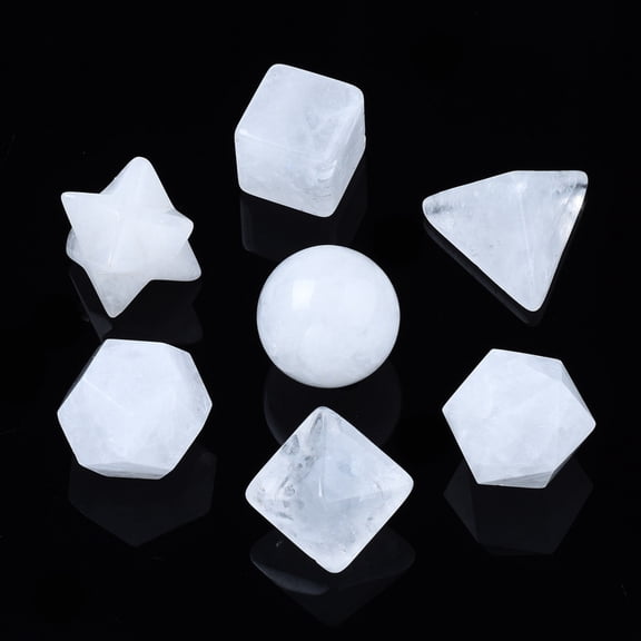 1bag Quartz Beads Rock Beads No Hole/Undrilled Chakra style for Wire Wrapped Making 3D Shape Round & Cube & Triangle & Star & Bicone & Octagon & Polygon 13.5~21x13.5~22x13.5~20mm