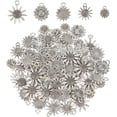 thumbnail image 1 of 1box 210pcs Sunflower Pendant Jewelry Findings Helianthus Charm Pendants Tibetan Style Alloy Pendants Silver Charm Bead Craft Supplies for Jewelry Making, 1 of 7