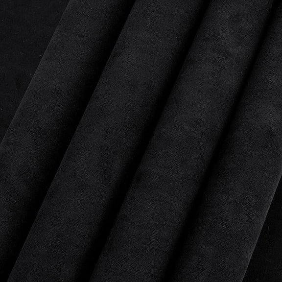 1box 39.4x16.9 Inch Black Imitation Leather Notebook Binding Cloth With Velvet Surface - Paper Backed Close-Weave Cloth for Bookcover and Box Making DIY s