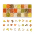 thumbnail image 1 of 1box 600G 24 colors Glass Seed Beads Round Mixed color 6/0 4~5x2.5~4.5mm Hole: 1.2~1.5mm 25g/color, 1 of 7