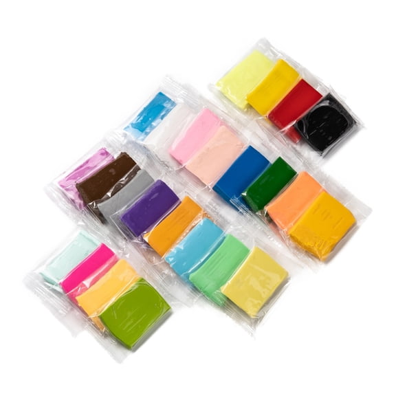 1box DIY Polymer Clay Crafts for Colorful 81.5x32x9.5mm