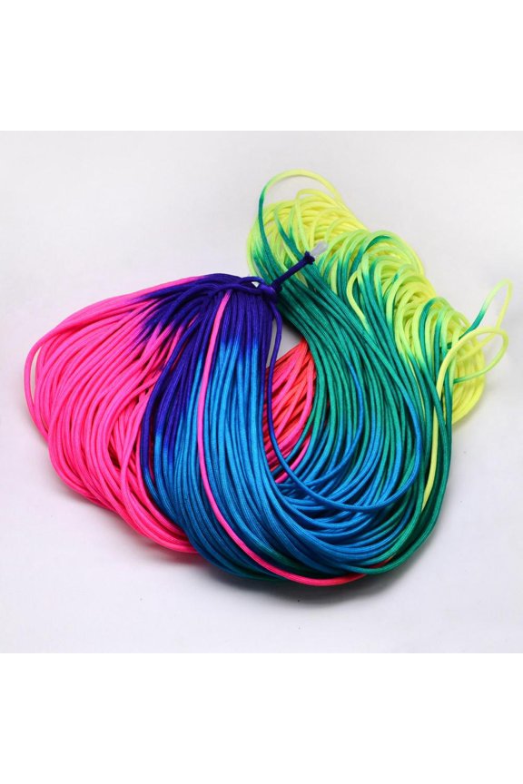 1bundle Random color Nylon Cord Ropes Colorful 4mm about 109.36 yards(100m)/bundle Multi-color