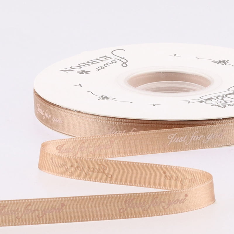 1cm Colorful Wedding Love Ribbons Just For You Printed Polyester Ribbon ...