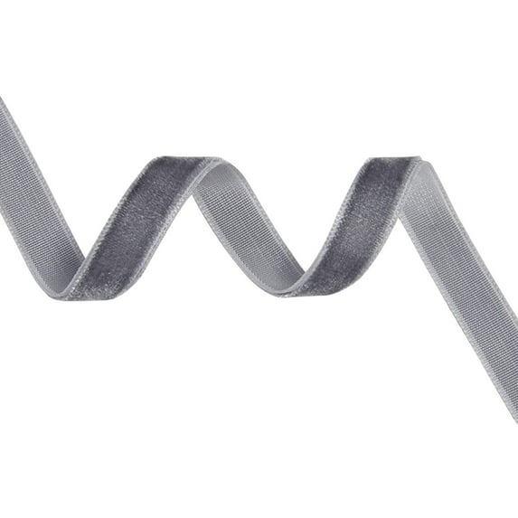 1cm Wired Velvet Ribbon - 10 Yards Bright Red Decorative Ribbon for Gift Wrapping, Christmas Decor, DIY Crafts, Bows & Floral Arrangements