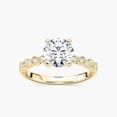 thumbnail image 1 of 1ct-2.5ct Amore Vintage Engagement CVD Lab Grown Diamond Ring in 14K Yellow Gold, 1 of 6