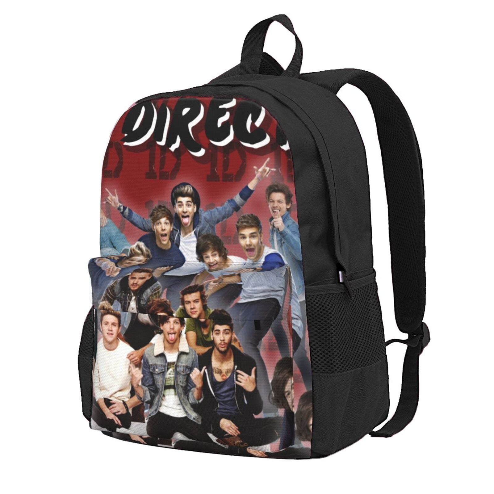 1d One Direction Backpack Book Bags Casual Daypack For