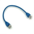 thumbnail image 1 of 1ft Cat5E Ethernet RJ45 Patch Cable, Stranded, Snagless Booted, BLUE, 1 of 2