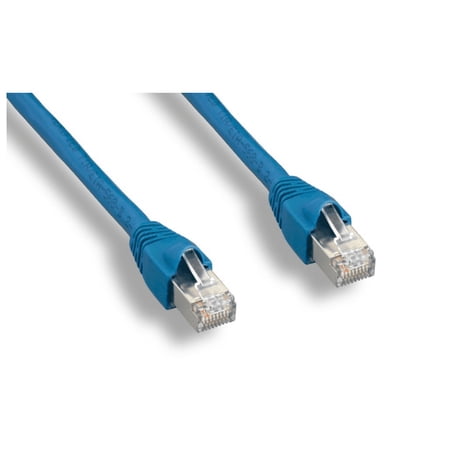 1ft Cat6 UTP 550MHz Copper Patch Cable Category 6 Unshielded Twisted Pair Snagless Network Internet Cord Molded Boots Blue price history and forecast - 