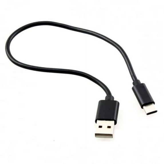 1ft Short USB Cable for Galaxy S21/Ultra/Plus Phones - Type-C Charger Cord Power Wire USB-C Fast Charge Sync Black Compatible With Samsung Galaxy S21/Ultra/Plus