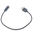 thumbnail image 1 of 1ft Short USB Cable Type-C Charger Cord Power R5V for Alcatel 7, 3V (2019) - ASUS Zenfone V Live, ROG Phone 2, AR 6 5z 4 Pro - Blackberry Key2 LE - BLU G9, Vivo XI Plus - CAT S48c, 1 of 4