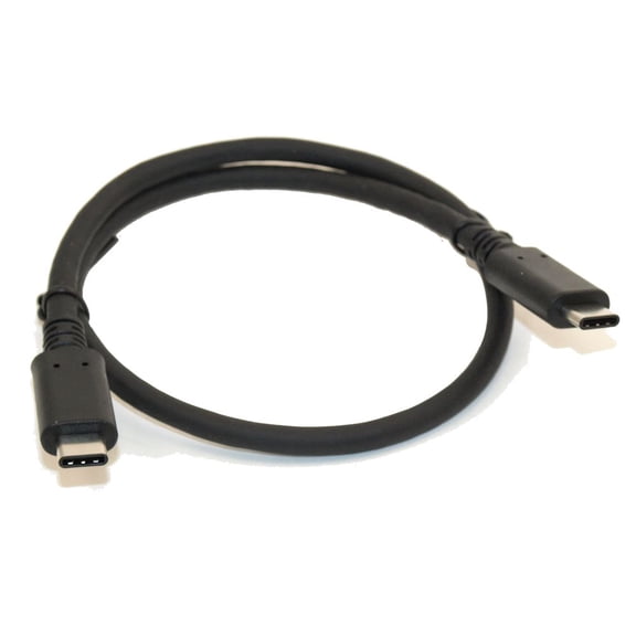 1ft USB 3.2 Gen 1 Type-C Male to Type-C Male Cable 5 Gbps Black
