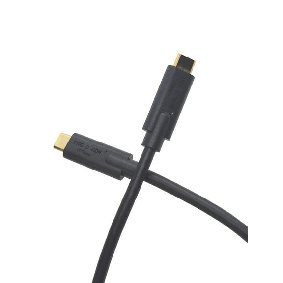 1ft USB-C USB 3.1 Type C Gen2 Male to Male Data 100W Cable with E-marker 10Gbps