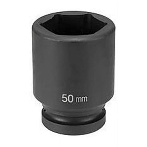 1in. Drive 6 Point Metric Deep Impact Socket - 35mm