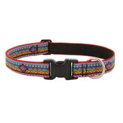 Lupine Dog Collar 1" Wide El Paso Design adjusts 16-28" Long