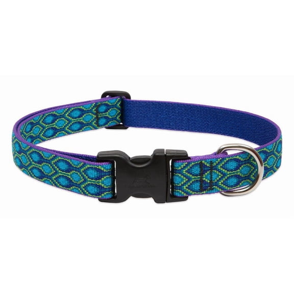 LupinePet Originals 1" Rain Song 16-28" Adjustable Collar for Large Dogs