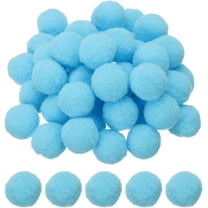 1inch Pom Poms for Crafts, 200pcs Small Pompoms for Crafts Mini Puff Balls Bulk High Elasticity Fuzzy Balls for Hats Christmas Art DIY