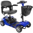 1inchome Foldable 4Wheel Mobility Scooter, Electric Powered Wheelchair