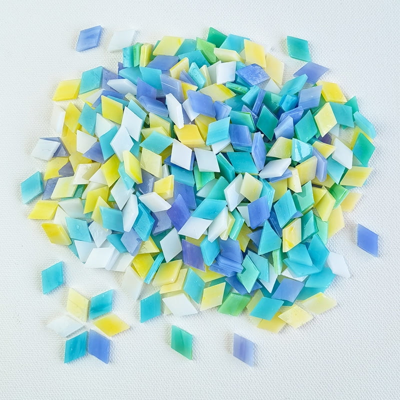 1kg diamond mosaic diy turkish lamp table lamp tiffany mica colored