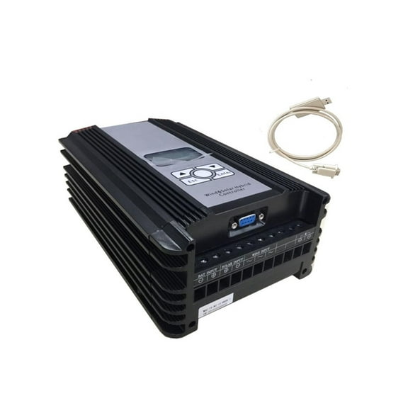 1kw 24v 48v 96v 120v Wind Turbine Charge Controller Solar Battery Charge Controller ,Safe to Use - With software_24
