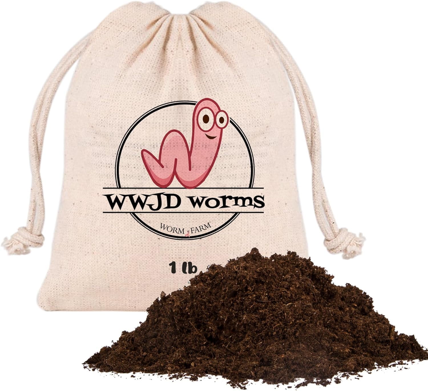 1lb Bedding for Nightcrawlers (s Not Included) Bed, Food for