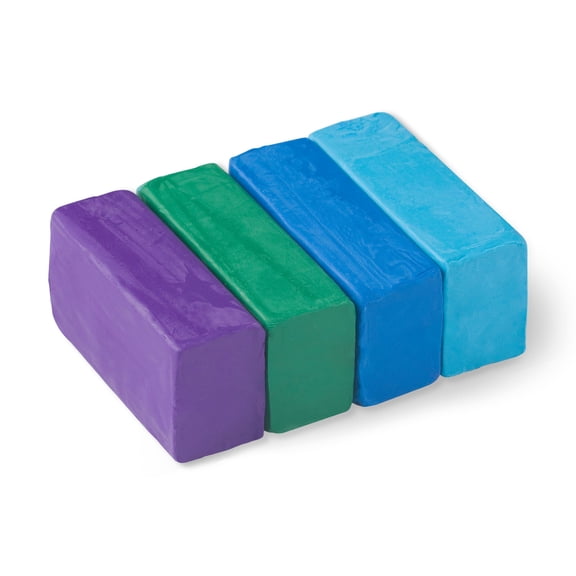 Craft Smart 1lb. Cool Colors Plastalina Modeling Clay - Clay for Sculpting, Modeling, Claymation, School Projects, Arts & Crafts - Bulk 12 Pack