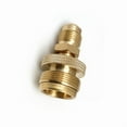 thumbnail image 1 of 1lb Propane Tank Cansiter Regulator Portable Camping Grill Stove Brass Adapter Connection Convert To 3/8 Male Flare 5/8"-18UNF, 1 of 5