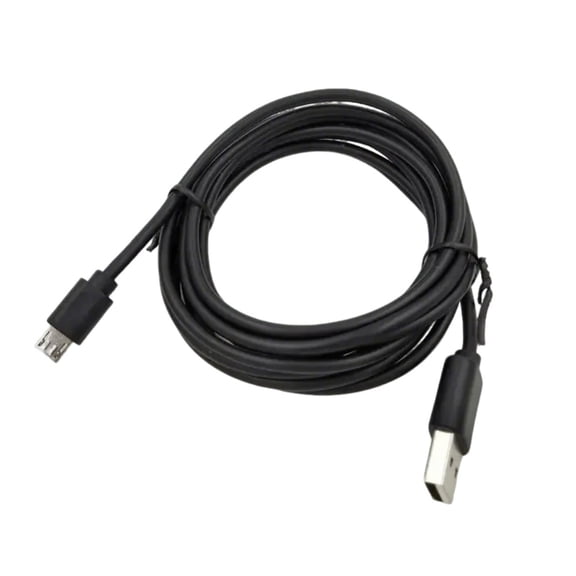 1m/2m/3m USB Charging Cable for PS4/Xbox One Game Controller Extension Power Cable Data Sync Cord Charging Wire Black