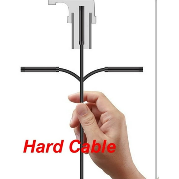 1m/2m/5m/10m TYPE C USB Mini Micro Endoscope Camera 5.5mm Soft Flexible Hard Cable Borescope Inspection for Android Smartphone Helen's Store