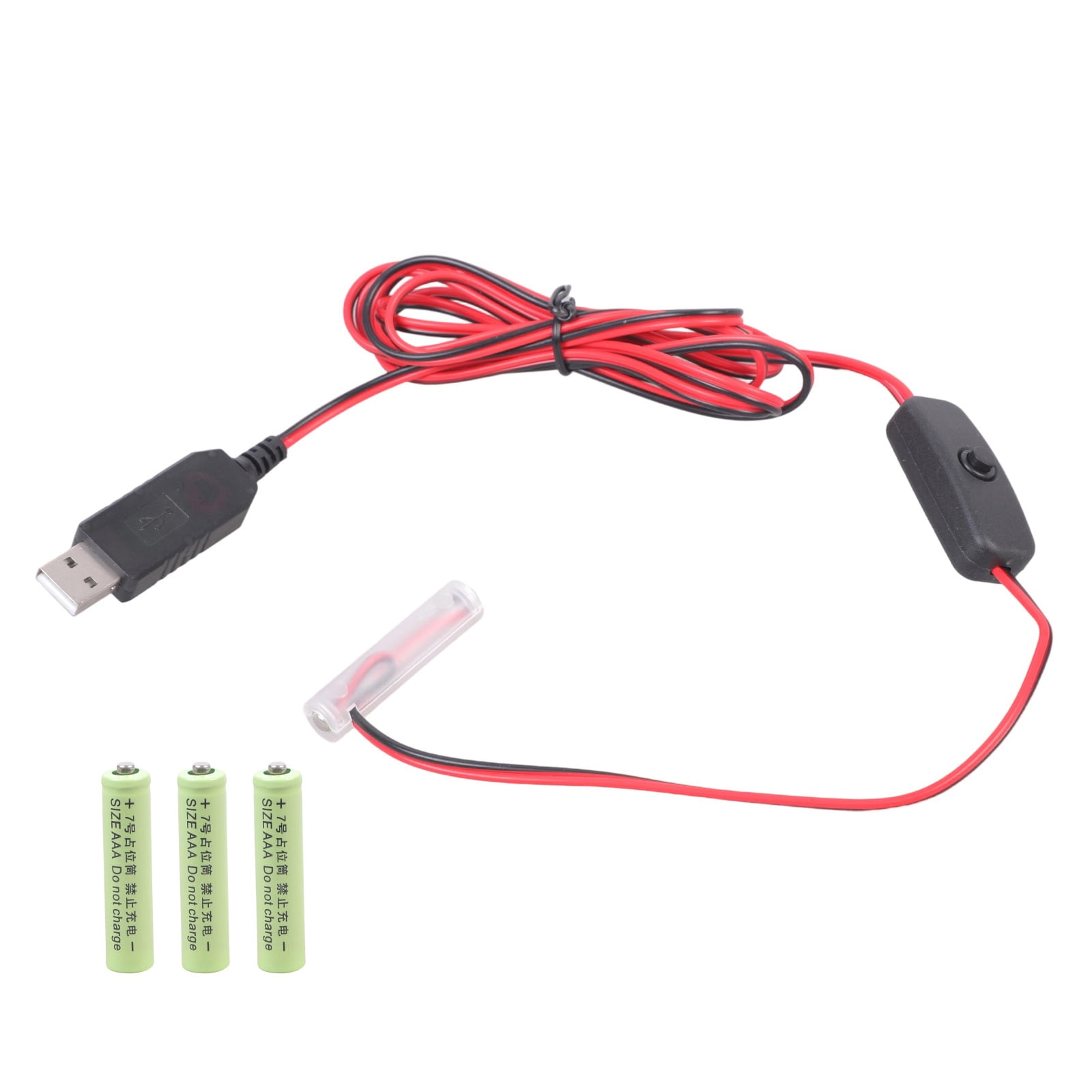 1m/2m Long 5V USB Input to 6V Output Cable 3A Elimination for ...