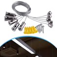thumbnail image 1 of 1m/2m lighting hanging rope steel cable, used for hanging various panel lights, 1 of 5
