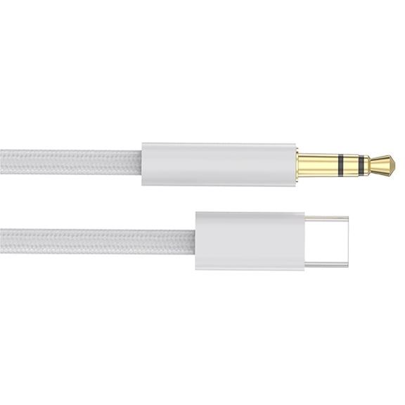 1m/3.28ft Long Adapter Cord USB C to 3.5mm Converter Wire for Mobile Phones and Tablets Easy Connection