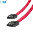 thumbnail image 1 of 1m/3ft 26AWG SATA III 6.0 Gbps 7pin Female to Female Data Cable with Locking Latch for HDD/SSD/DVD, 1 of 1