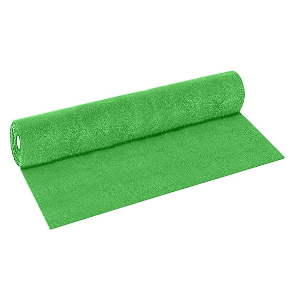 1m×3m Wide Green Plastic Artificial Grass Carpet, Drainable Wearproof Outdoor Synthetic Turf Mat, UV Resistant Fake Lawn Rug For Balcony Patio Backyard And Outdoor Landscape Renovation