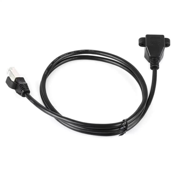 1m CAT5e Shielded Networking Cable High Performances PVC Jackets Signals Stability For Office Home Use