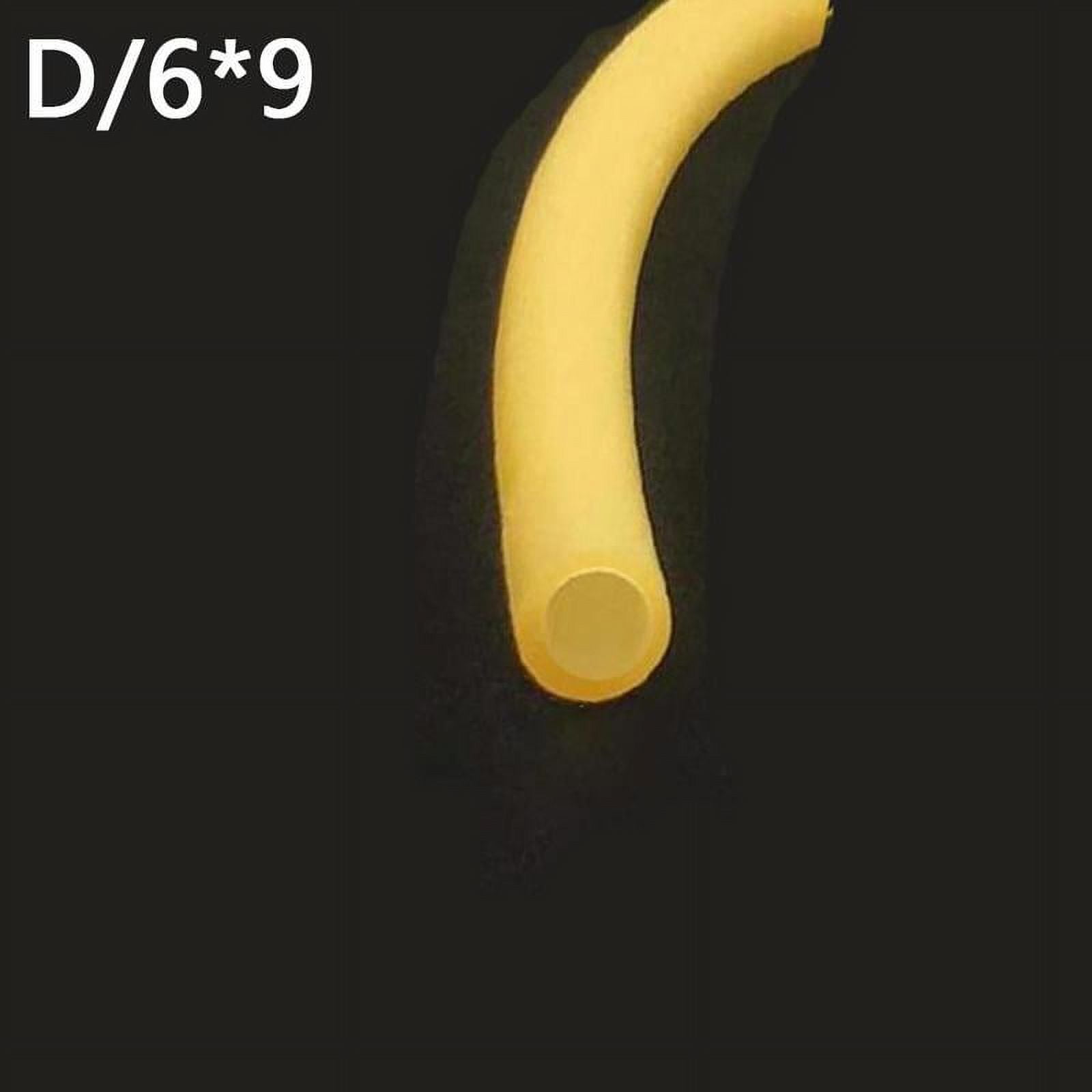 1m Natural Latex Rubber Tube Elastic Slingshots Catapults Tube Band For