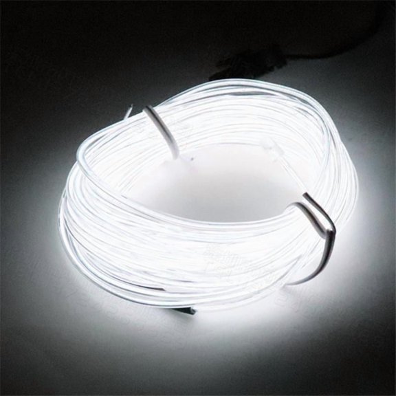 1m Neon LED Car Interior Lighting Strips Auto LED Strip Garland EL Wire Rope Car Decoration lamp Flexible Tube