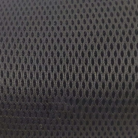 Becikitc Chemical Fiber Speaker Grill Mesh Cloth Acoustic Dustproof Low-Impedance Cover Black 55 x 20 in