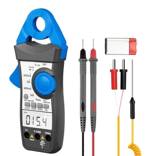 1mA Sensitive Digital Low Current Clamp Multimeter, AC/DC Current Voltage Resistance Clamp-on Multitester for Milliamps Test on Car Battery, HVAC (AI-870K)$$Tools & Hardware Other