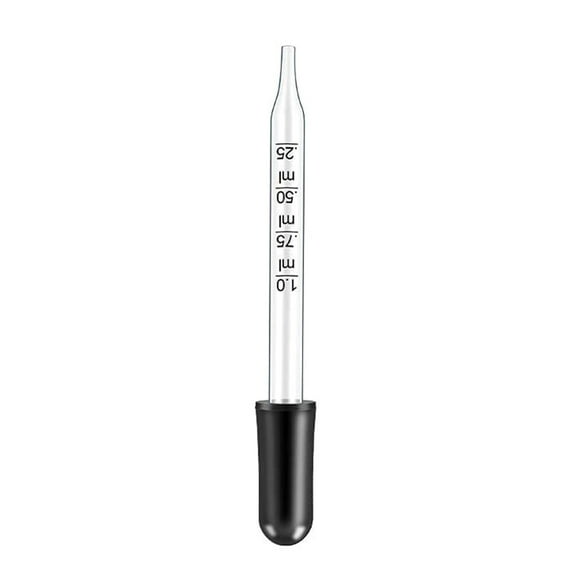 1ml Eye Dropper Glass Liquid Dropper 1ml Capacity Fit for Essential Oils Perfume