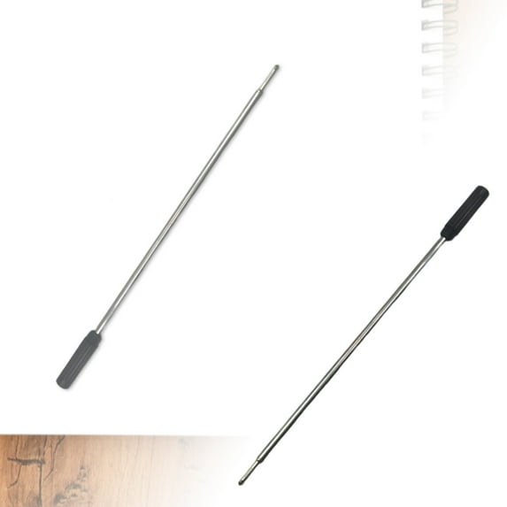 1ml Ink Pack Replaceable Ballpoint Pen, Medium Point 1.0mm, Metal Body, Blue Ink, Pack of 5, Smooth Writing