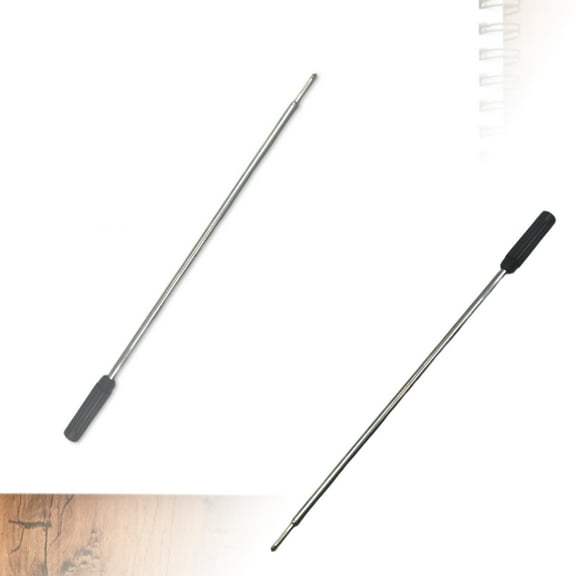 1ml Ink Pack Replaceable Ballpoint Pen, Medium Point 1.0mm, Metal Body, Blue Ink, Pack of 5, Smooth Writing