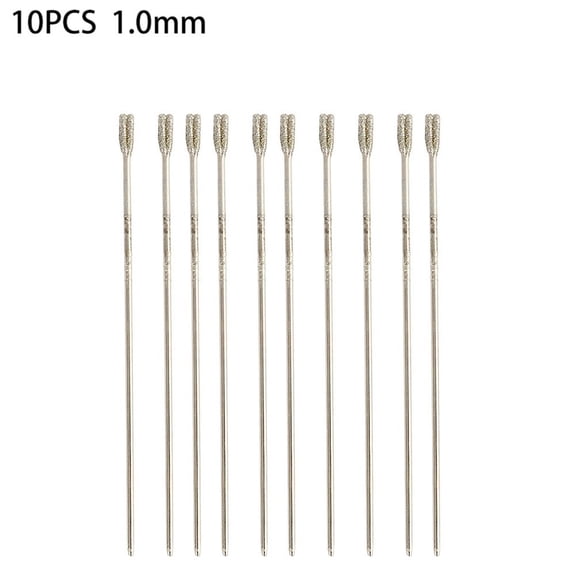 1mm - 2.4mm Coated Tipped Drill Bits Fits Tile Glass Jewellery Hole Saw Herramientas Taladros Ferramentas Navajas